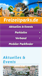 Mobile Screenshot of freizeitparks.de